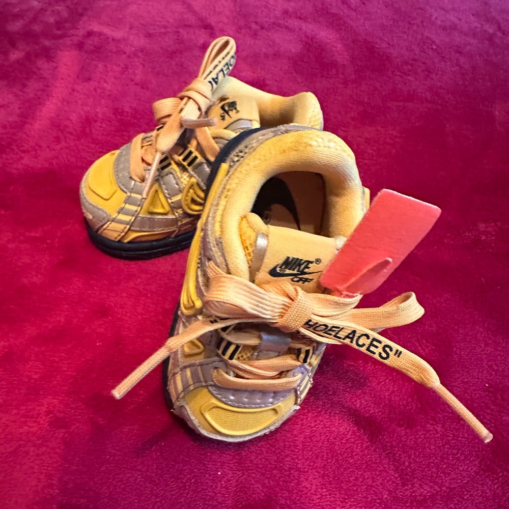 Off-White x Rubber Dunk TD 'University Gold' 2C